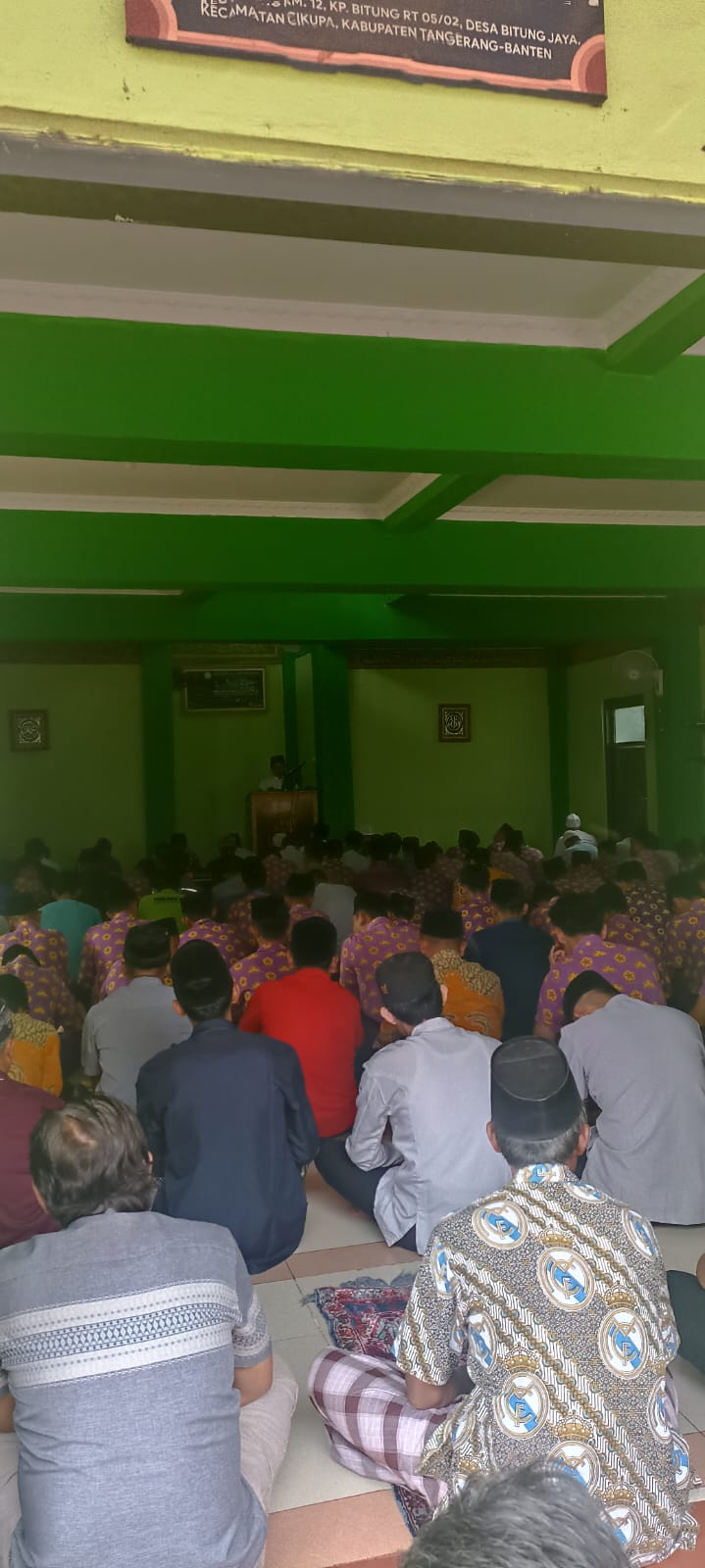 SHOLAT JUM'AT BERSAMA DI SIT ASH-SHIBGOH