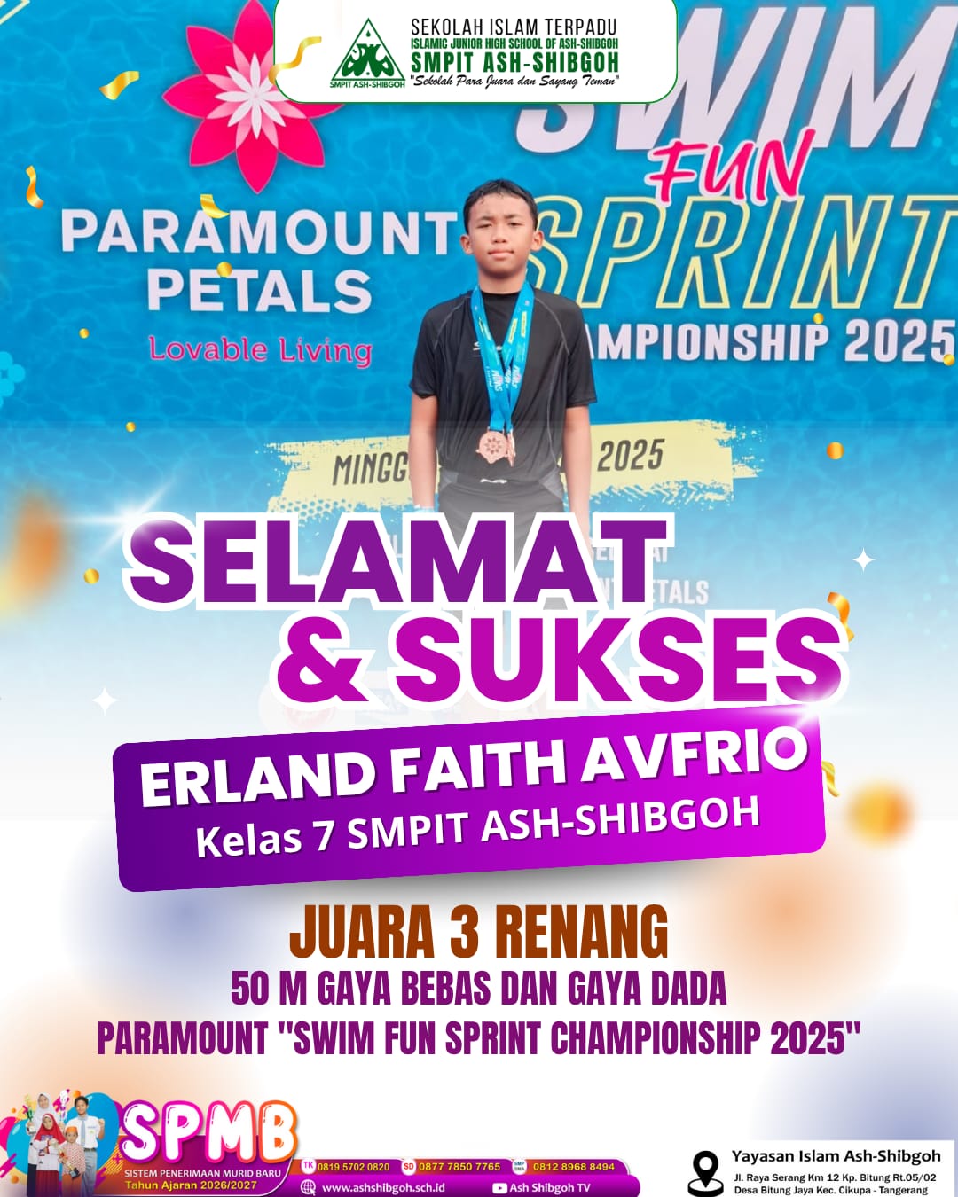 Prestasi Membanggakan Siswa SMPIT Ash-Shibgoh