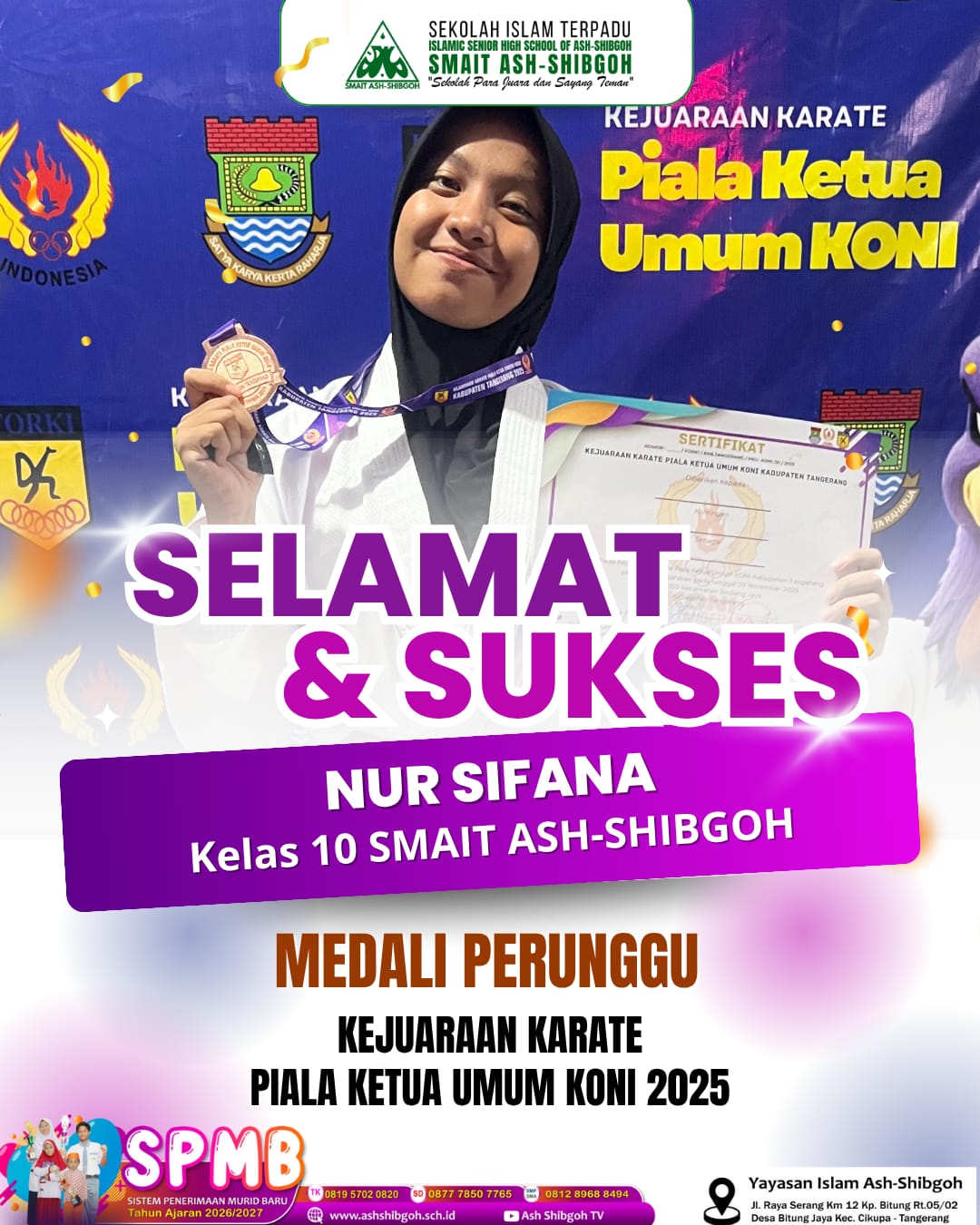 KEJUARAAN KARATE PIALA KETUA UMUM KONI 2025